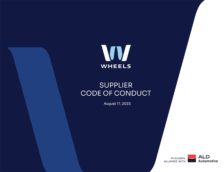 Supplier Code Of Conduct
August 17, 2023
